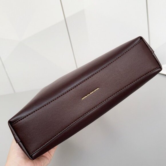 Coach Brooklyn 28 Large Maple Brown Leather Shoulder Bag New - Picture 7 of 9